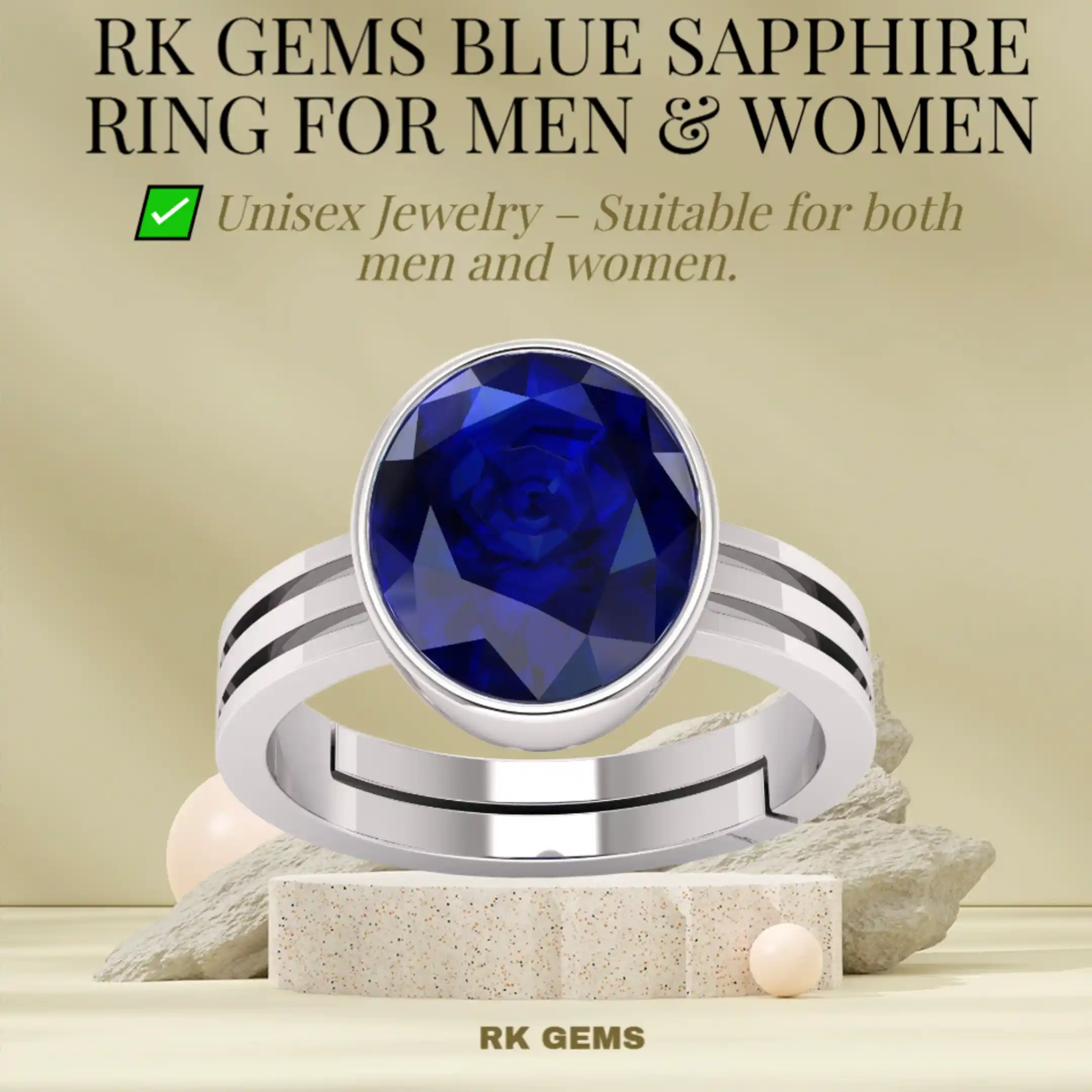 Premium Neelam Stone Ring | Blue Sapphire Ring for Shani Planet Benefits & Elegant Style For Men & Women.png